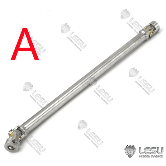 US Stock 1PC LESU CVD Drive Shaft Metal 175-215MM for TAMIYA RC 1/14 Tractor Truck Model Dump Spare Parts DIY Modification